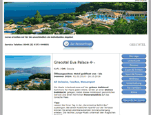 Tablet Screenshot of grecotel.eva-palace.eu